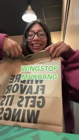 fun fact my favorite food is chicken wings 🤣🍗 @Wingstop  #wingstop #wingstopmukbang #mukbangs #eating #wings 
