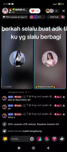 sesekali naikin level d room mami q