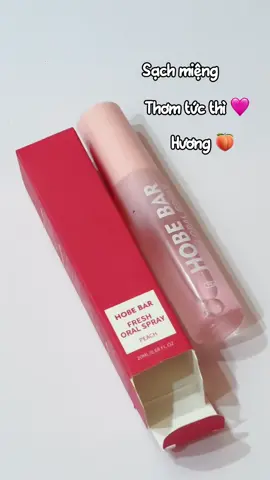 Xịt thơm miệng HOBEBAR #xuhuong #vatdunggiadinh #xitthommieng #hobebar 