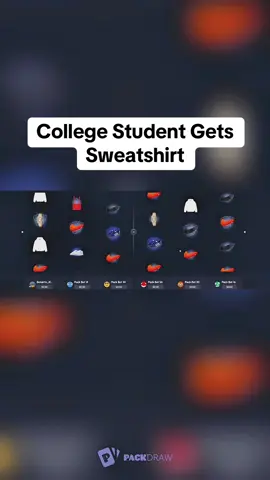 College Student Gets Sweatshirt