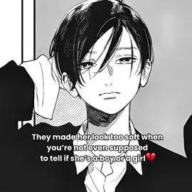 She’s supposed to look handsome 😞 #uruwashinoyoinotsuki #intheclearmoonlitdusk #yoi #shoujomanga #romanceanime 