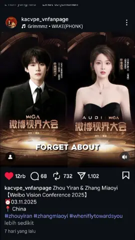 Ternyata harapan kemarin yg kita ingin kan tidak sesuai espektasi yahh?😃💔 #zhouyiran#zhangmiaoyi#wheniflytowardsyou#viral#masukberanda 