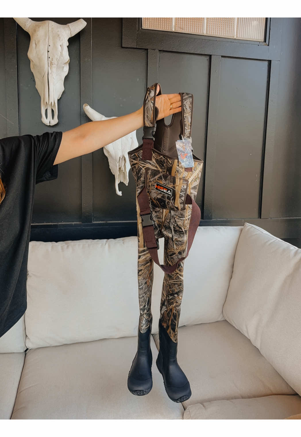 Toddler Christmas gift idea!🦌 #countryboys #toddlerchristmasgift #toddlerwaders 