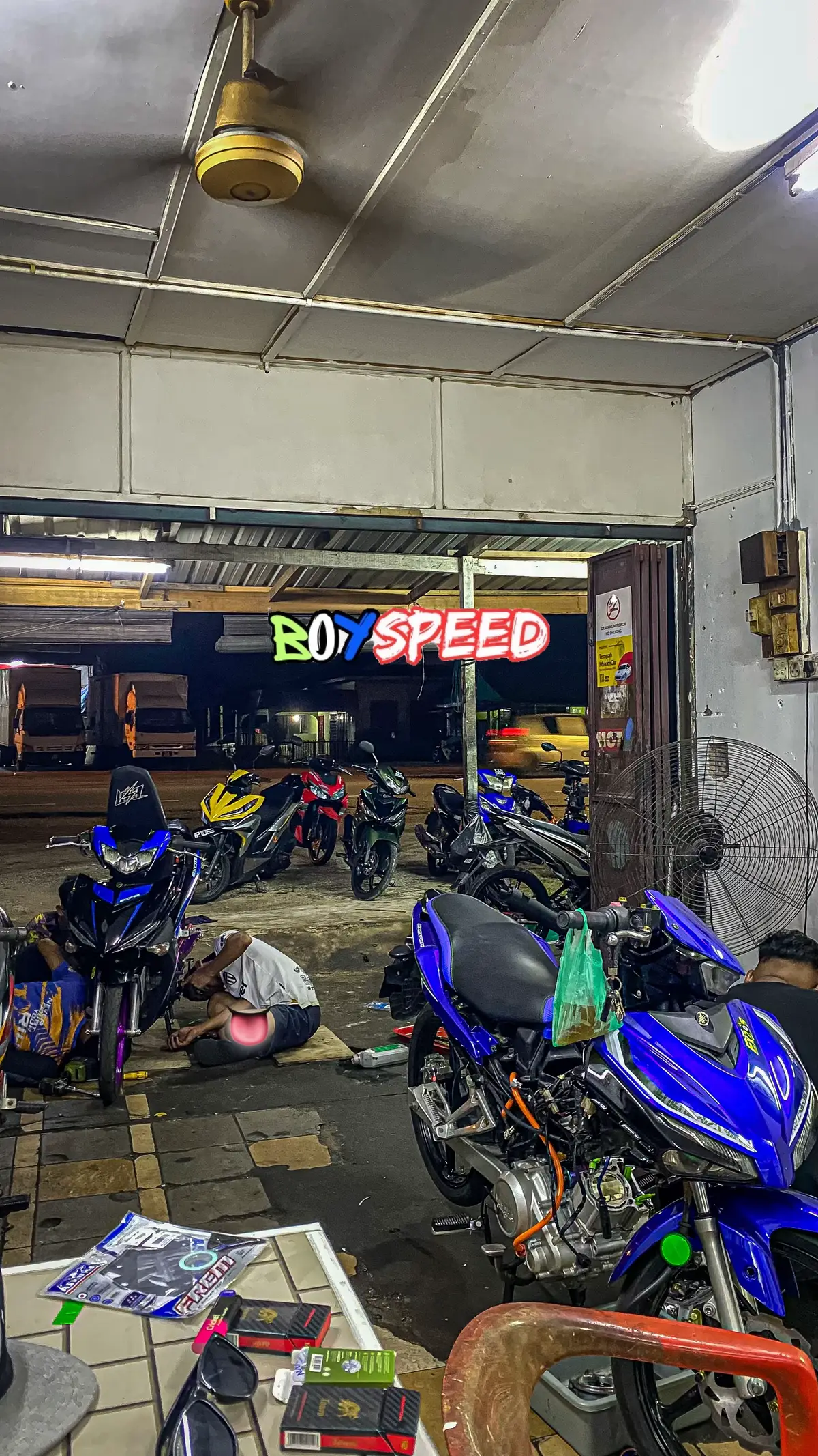 no kroni no selek punya pukulan 💪🏻 #boyspeedperformance 