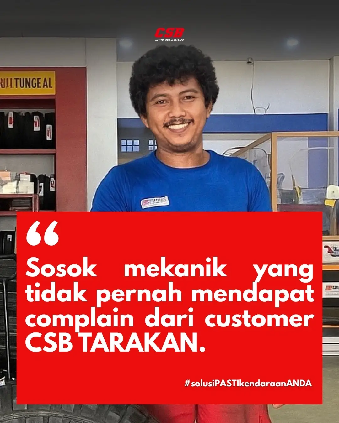 Keren banget gak sih sobat..  Punya permasalahan dengan kendaraan anda? Kunjungi CSB Tarakan. Kami hadir sebagai solusi perawatan kendaraan yang praktis, terpercaya, dan menyeluruh. BOOKING : 0853-4937-4677 (Admin) #CSBTARAKAN #solusiPASTIkendaraanANDA #bengkelmobil #servismobil #perawatanmobil          