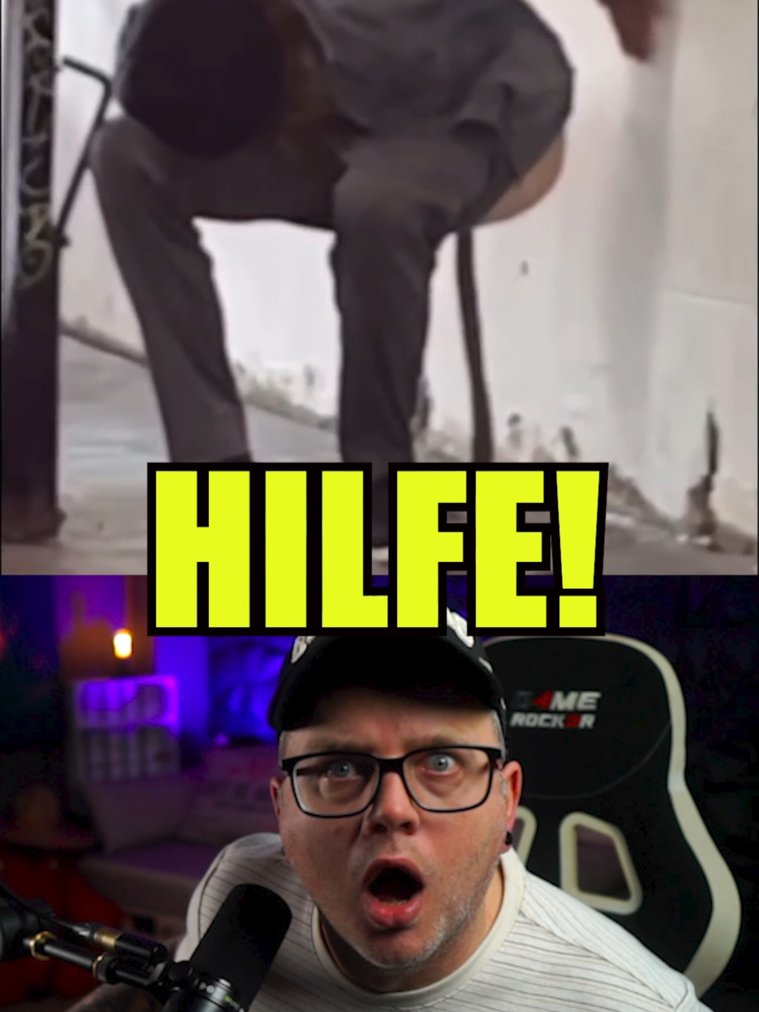 OMG! 😱 Das ist doch kein MENSCH! #reaktion #crazy #realtalk #fyp #deutsch