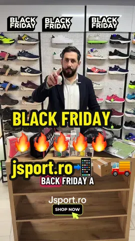 🏆 A început nebunia BLACK FRIDAY pe Jsport.ro! 🖤 Până la -70% la tot ce ai nevoie pentru sport! ⚡️ Intră acum și prinde ofertele cât mai sunt! #BlackFriday #Jsport