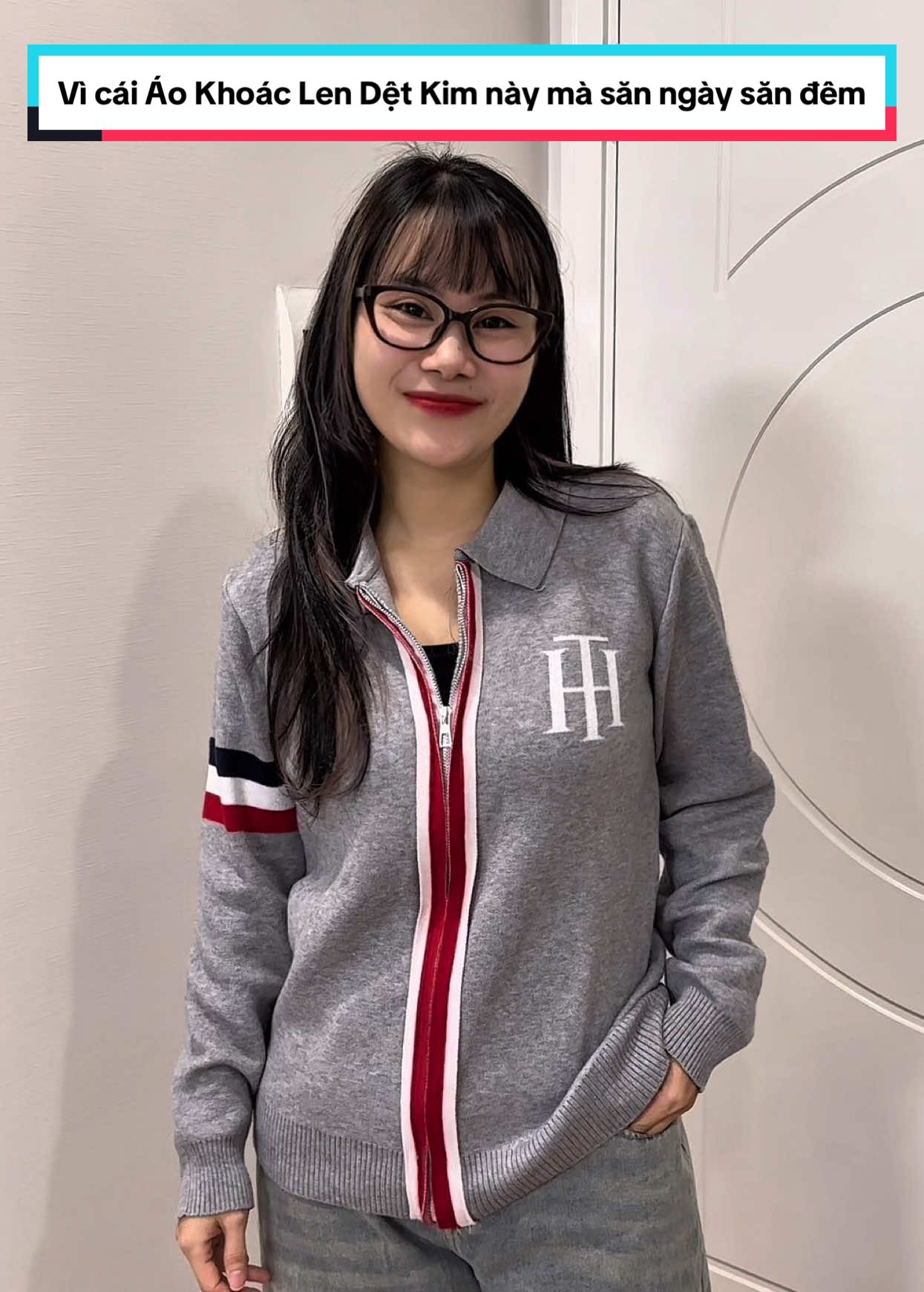 Chỉ vì cái Áo Khoác Len Dệt Kim này mà phải săn ngày săn đêm để chờ hàng về #thoitrangnu #chumireview #aokhoaclen #aodetkim #aokhoac 