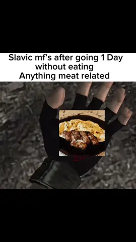 Can’t go a day without any protein🥀#fyp #meme #tik_tok #balkan #residentevil4 