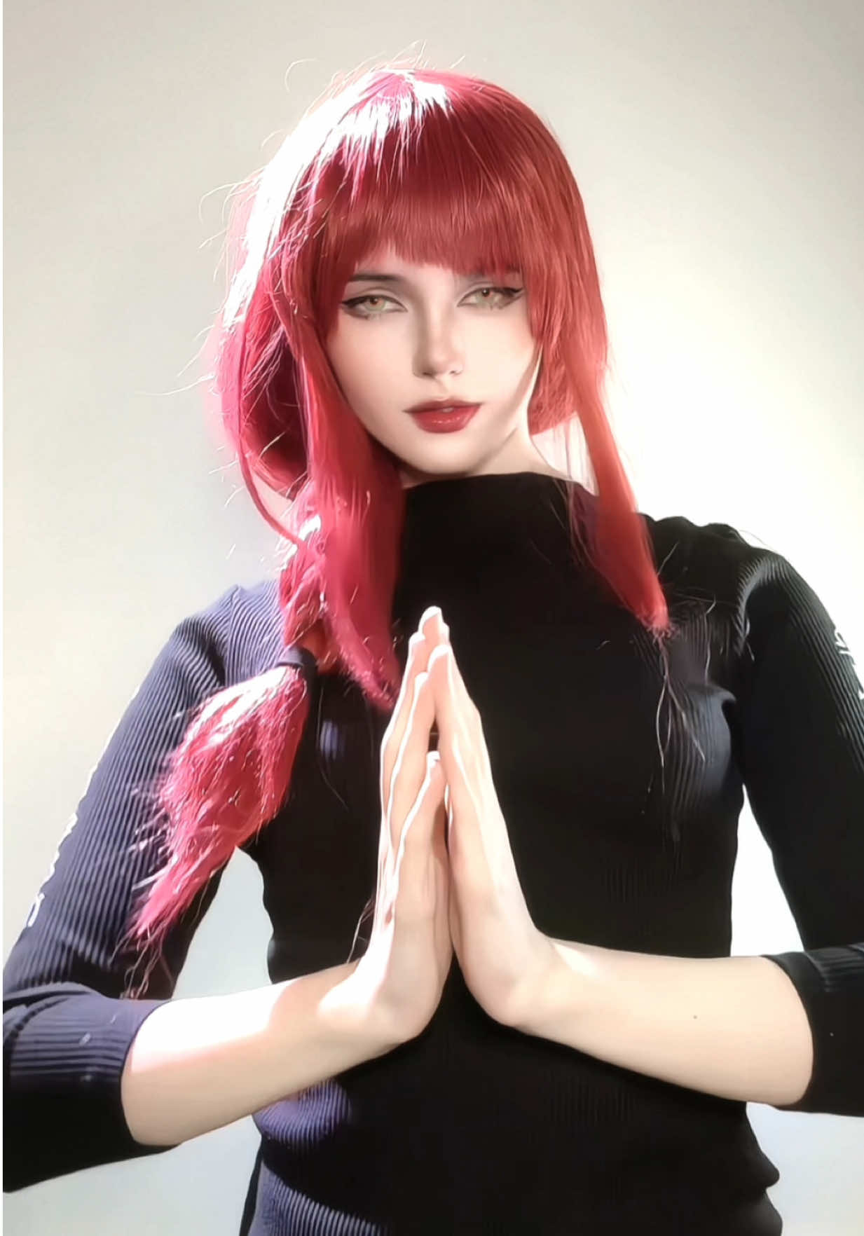 kinda wanna reread csm again but my emotional wellbeing is at stake.. #chainsawman #makima #cosplay #csm 