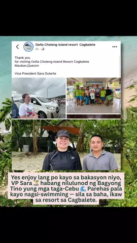 nakakalungkot lng na ung sinuportahan mong politiko ay wlang silbi habng naghihirap mga tao sa Cebu until now wla pa rn gngwa ang vp ng ating pangulo andun sya sa Mauban Quezon Province namamasyal marami p nmn dds sa Cebu tapos d maasahan ang vp Sara Duterte natn#BangonCebu🙏 #SARARESIGNNOW #SARAIMPEACHNOW #DuterteBudol  #fyp 