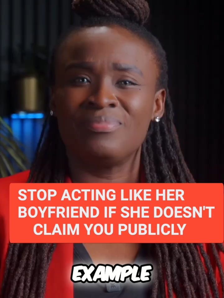 Reel - Stop acting like her boyfriend if she DOESN'T CLAIM YOU publicly #JessicaOS #RelationshipAdviceForMen