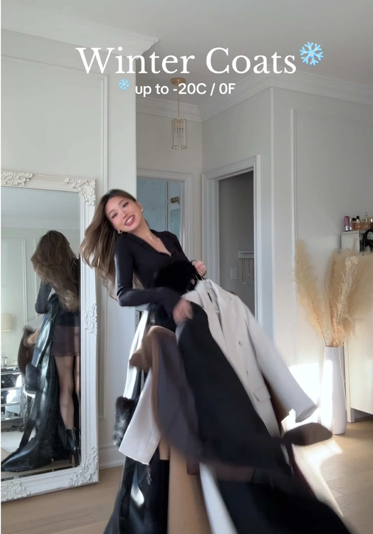 winter coats szn!! ❄️ Iinks in bio #coat #style #girls #fypp 