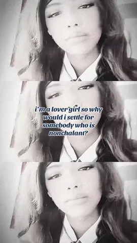 i’m a lover girl so why would i settle for somebody who is nonchalant? #fyp #yearning #lovergirl #viral #trending 
