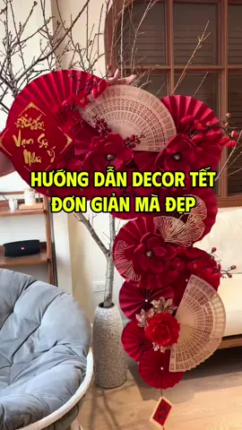 Set decor tết đơn giản tiết kiệm mà vẫn đẹp nha. #settrangtritet #tet2026 #têt #tetnguyendan2026 #xuhuong 
