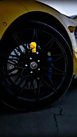 POCOYO + BMW M4 💛 |  🎬@Yonatan Raymond  #bmw #pocoyo #edit #cars #trending 