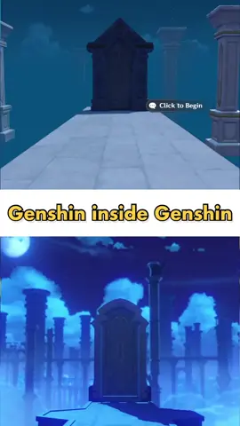 No Way… Someone Made Genshin Inside Genshin!? 😭 #GenshinImpact #miliastrawonderland 