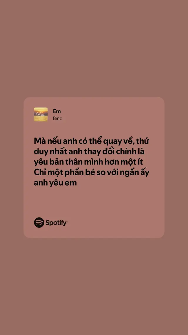 Anh ước, mình có thể yêu bản thân chỉ bằng một phần bé thôi!