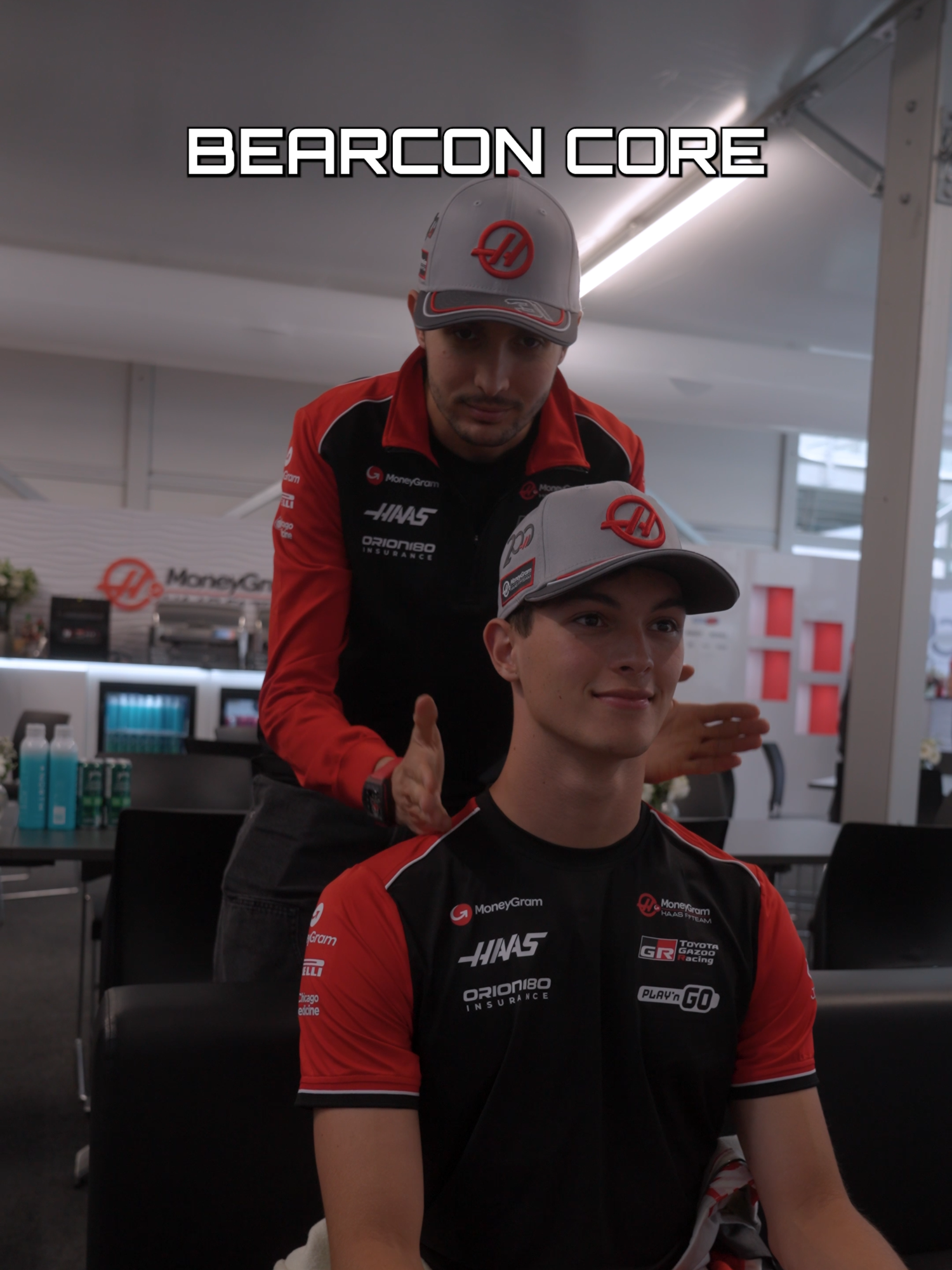 Bearcon at their best 😍 #HaasF1 #F1 #f1tiktok