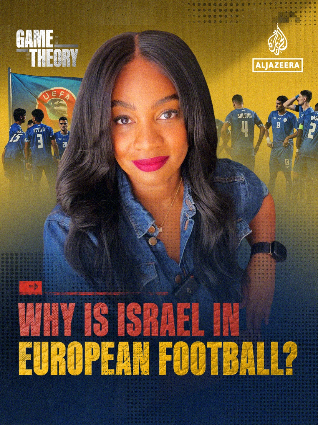 Why is Israel playing in European football?  @miss_samjohnson unpacks why the Israeli national team and clubs ended up under UEFA, why they’re not the only non-European country playing for Europe and how sport can defy geography. . #news #UEFA #sportstiktok