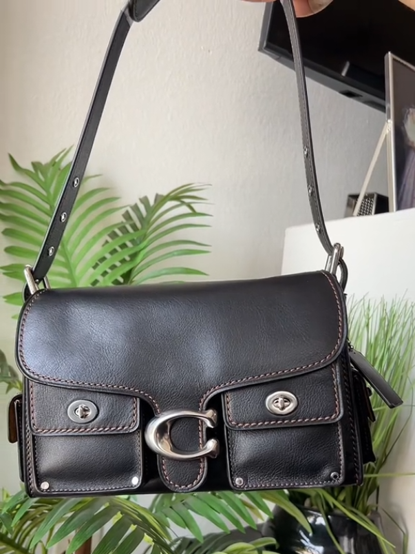 #unboxing coach cargo tabby bag 🔗in my bi0 