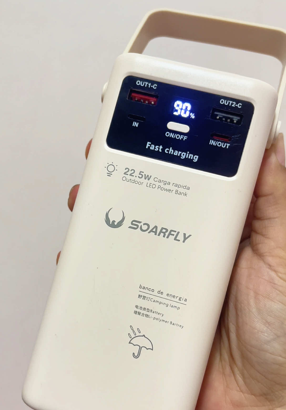 30000mah Powerbank #soarflypowerbank #powerbank #emergencypowerbank #fyp #foryoupage❤️❤️ 