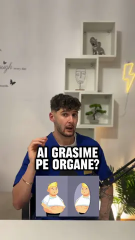Nu slabesti pentru ca ai prea multa grăsime pe organe 