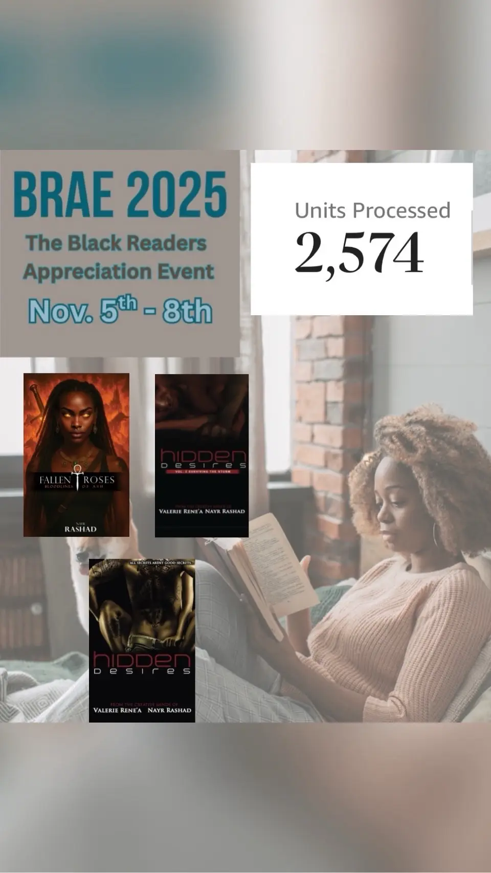 Thank you to those that have supported me before and during this event! I’m so grateful also, Sirs Memoirs just got approved and will be available starting tomorrow! Until the 9th just to give you an extra day to get it so add it to your cart and grab it tomorrow! Thank you all again! @A.A. Lewis you did your big one! Happy BRAE 2025 #blackbooktok #blackgirlbooktok #blackauthors #blackromance #booktokgirlies 