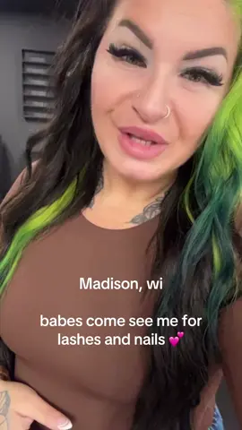 📍Monona, WI - Top tier customer service - Luxury Naps with a massager and heated mattress  - Snacks, Chocolate, and oli pops are complimentary  - 4x certified lash artist and licensed nail tech (specializing in gel x)  -All the lashes and nails in photos are my work, I can customize your personalized look from classics to mega lashes.  -dm with any questions.  Check out my IG @beaumondelashloftbykristi or Beau Monde Lash Loft by Kristi for booking.  #madisonwi #madisonwinails #madisonwilashtech #fyp #nailsart 