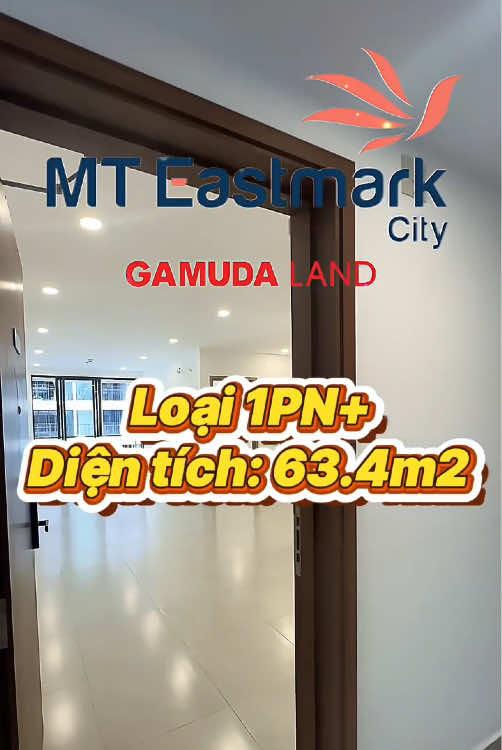 CĂN HỘ 1 PHÒNG NGỦ  #Nhà_thật – Chạm bạn thật tại MT Eastmark City 💥 Cơ hội sở hữu căn hộ mơ ước với ưu đãi đặc biệt! Booking sớm để nhận ngay chiết_khấu 1% – chỉ áp dụng đến hết ngày 15/11/2025