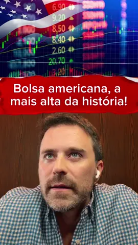 A bolsa americana é impressionante! A mais alta da história, subiu quase 42%, um mercado que já não está barato… . . #cafécomferri #clipfyleague #clipfyferri @Café com Ferri | Podcast @cafecomferriofc 