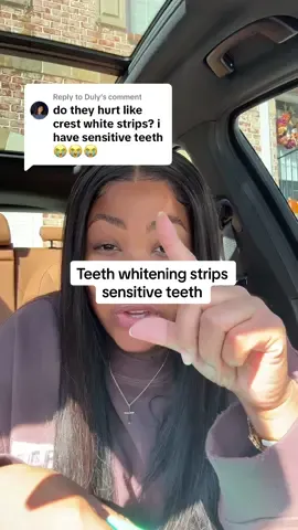 Replying to @Duly These are so good for sensitive teeth!!! I had stopped using whitening strips after using those ones until I found these from @GuruNanda LLC @Elizabeth  #teethwhitening #teethwhiteningstrips #gurunandaproducts #teethtok #tiktokshopblackfriday 