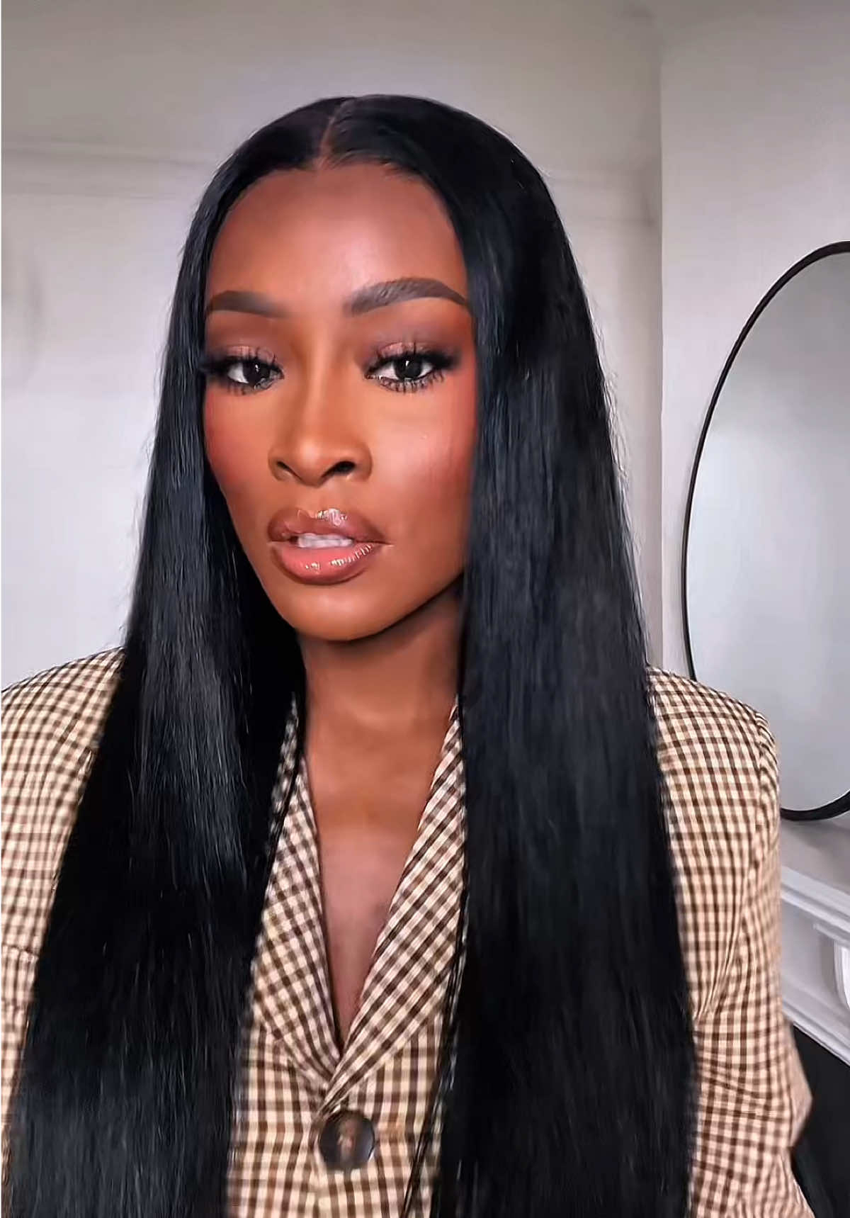 @Wowangel  13x6 Jet black straight wig. Use ‘JJ23’ for a discount Link in bio #wowangel #straightwig #naturalwig #hairstyle #wowangelhdlace #wiginstall 