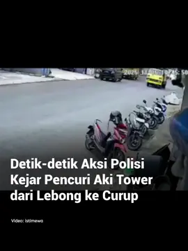 - Aksi kejar-kejaran antara polisi dan terduga komplotan penc*ri aki tower terjadi di sepanjang Jalan Lintas Curup–Lebong, Kamis (6/11/2025) siang.  Mobil yang dikendarai para pelaku melaju kencang dari arah Rimbo Pengadang, Kabupaten Lebong, hingga akhirnya terhenti di Jalan AK Gani, Kelurahan Dusun Curup, Kecamatan Curup Utara, Kabupaten Rejang Lebong. Saat mobil itu terhenti, para pelaku langsung diamankan beserta sejumlah barang bukti aki tower hasil curi4n. Polisi berhasil mengamankan empat orang pelaku.  Dilansir dari tribunbengkulu, Kasat Reskrim Polres Lebong AKP Darmawel Saleh membenarkan, keempat pelaku tersebut merupakan spesialis penc*ri aki tower jaringan seluler yang telah beraksi di sejumlah wilayah di Provinsi Bengkulu.  Karena dari hasil peneriksaan sementara, aksi ini bukan kali pertamanya. Namun telah beraksi di sejumlah daerah.   “Keempatnya ini memang spesialis. Dari hasil pemeriksaan sementara, mereka sudah melakukan aksi di banyak TKP di Lebong, Rejang Lebong, dan Bengkulu Tengah,”sampai Kasat pada Kamis (6/11/2025) sore. • • • #lebong #curup #akitower #medsoszone #peristiwaterkini 