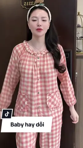 Bộ Đồ Mặc Nhà Nữ Đũi Mềm KP10 - Set Đồ Kẻ Tay Dài Quần Dài Vải Mềm Mại#dobomacnha #doboxinh #thoitrangnu #macdepmoingay 