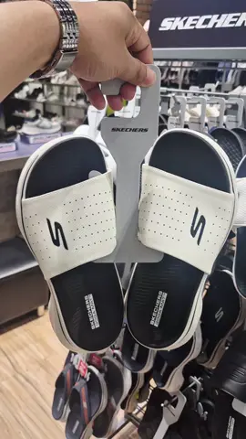 สเก็ตเซอร์ส รองเท้าแตะผู้ชาย Men On-The-GO GOwalk 7 Sandal Jetty li Walking Sandals -229357-WBK Goga Mat #skechers #รองเท้าแตะผู้ชาย #รองเท้าแตะ #เพื่อสุขภาพ #tiktokshop 