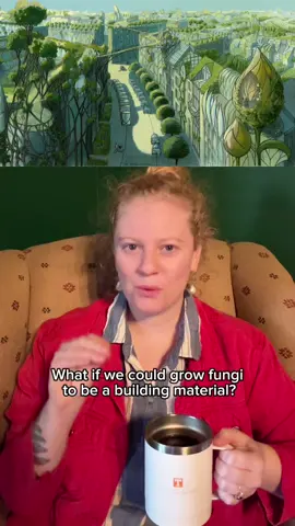 Africa is making our solarpunk dreams a reality!  In Kenya, a company called MycoTile is making biodegradable yet affordable building materials out of fungi grown on plant-based agricultural waste.  #solarpunk #sustainable #fungi 