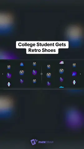 College Student Gets Retro Shoes