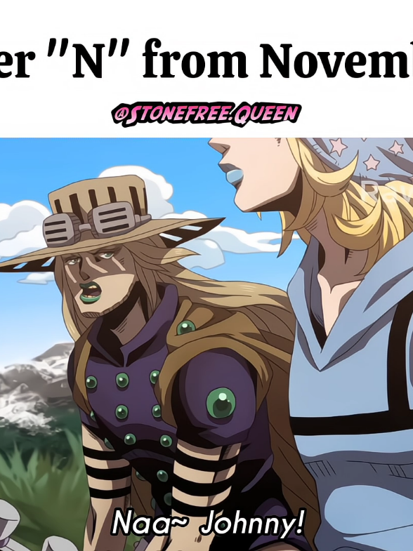 It's Jodio's month actually 🌧️ Jodio animation © to @rafael20099 on YouTube ♡ Steel Ball Run animation © to @RawazFHK & @Vettis on YouTube ♡ #novembernnyaapa #jojo #jojosbizarreadventure #novemberrain #jodiojoestar  Keywords: Jodio Joestar , JoJoLands , Joseph Joestar , Caesar Zeppeli , Battle Tendency , Dio Brando , Stardust Crusaders , Kira Yoshikage , Diamond Is Unbreakable , Shigechi , Narancia Ghirga , Giorno Giovanna , Trish Una , Guido Mista , Bruno Bucciarati , Diavolo , Golden Wind , Vento Aureo , Johnny Joestar , Gyro Zeppeli , SBR