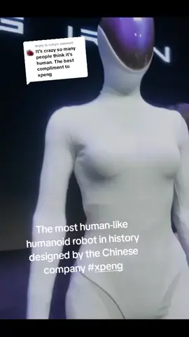 Replying to @cuixg The most human-like humanoid robot in history designed by the Chinese company #xpeng 
