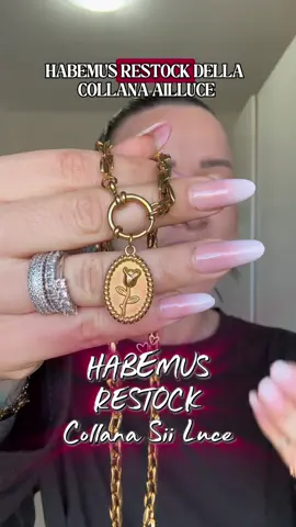 Finalmente tornerà venerdì 7/11 h:19:00! Collana Sii Luce🌷 #collane #gioielli 