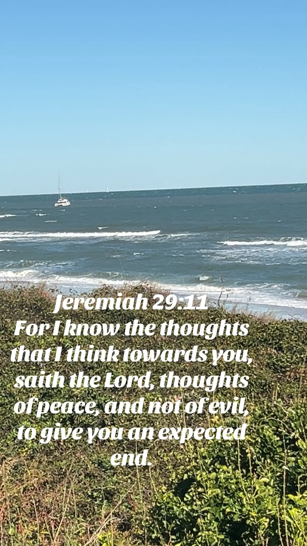 He has a plan of greatness and peace for everyone! 