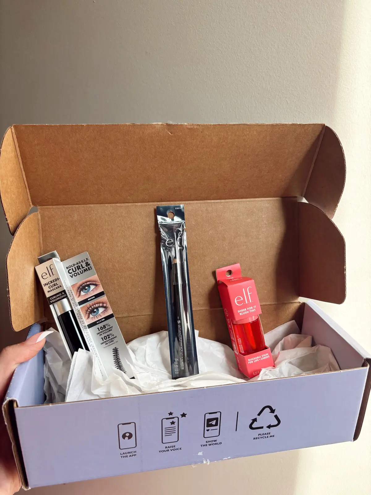 @influenster @e.l.f. Cosmetics #complimentary #sheerforit #blushtint #elfcosmetics #newmakeup🫶