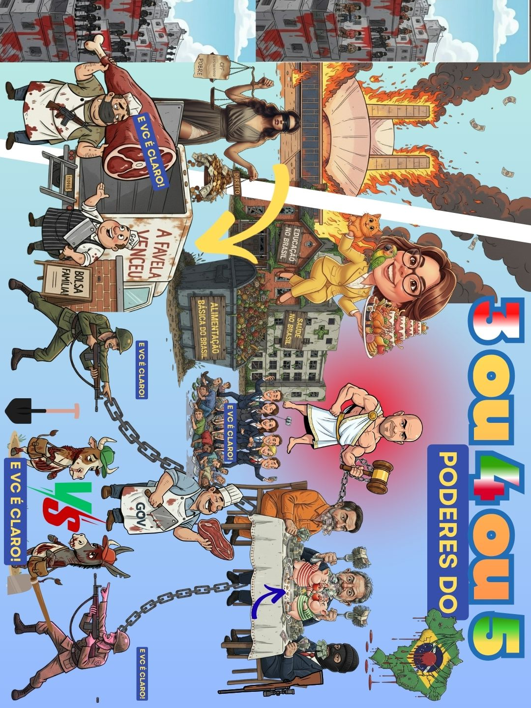 Acorda, Bebezinho: O Jogo Real do Poder no Brasil  Ei, bebezinho. Achou que vivia numa democracia e que seu voto mudava alguma coisa? Que meigo.  Neste vídeo, o Oráculo desenha o mapa completo do puteiro que você chama de 