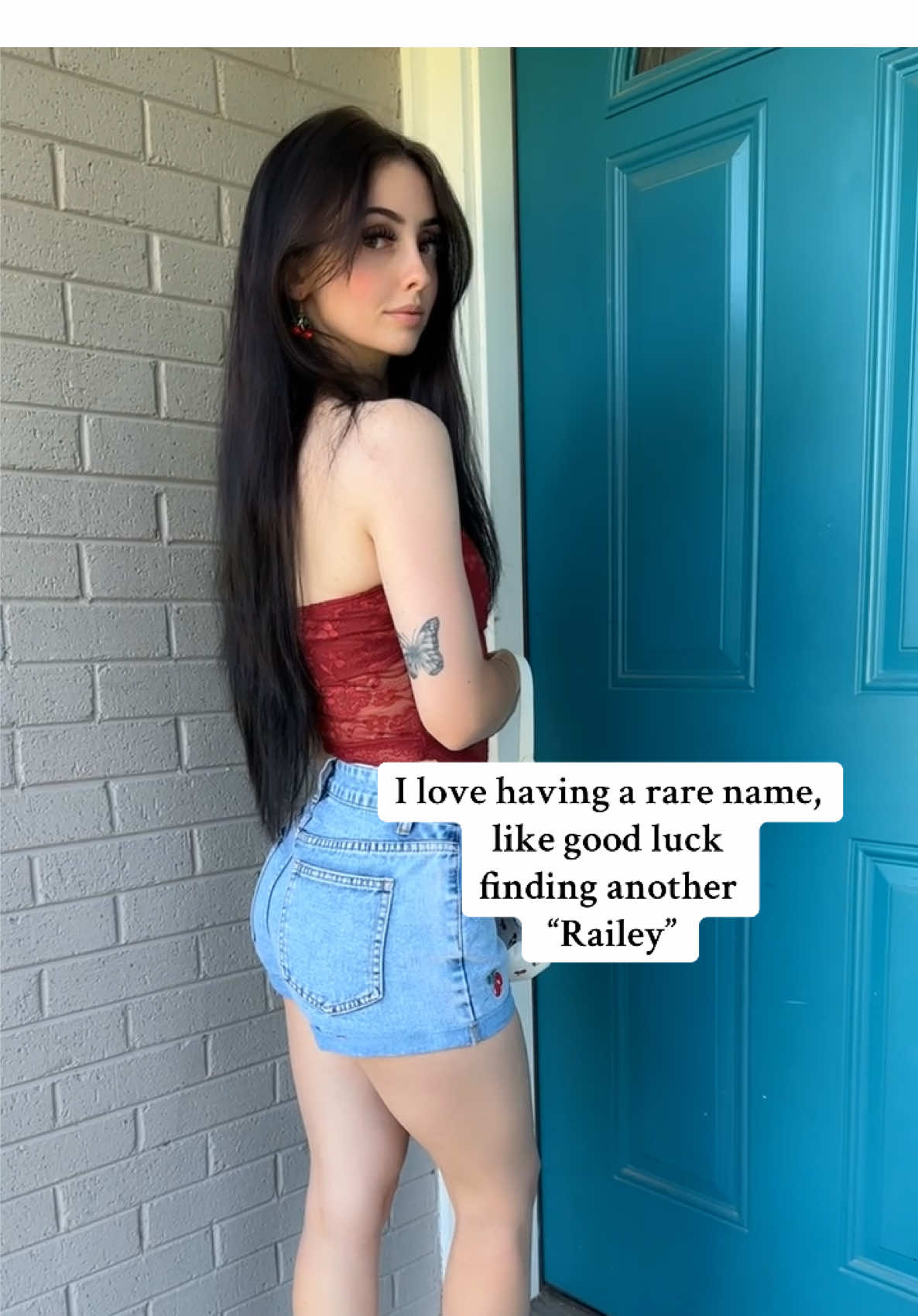 maybe not that rare, but i’ve never met someone with the same spelling🤷🏻‍♀️💞 #fyp #rarename #nametrend