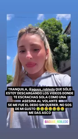 tiraba esa la #AsesinaAlVolante @Agus robledo❤️ @Agus Robledo 