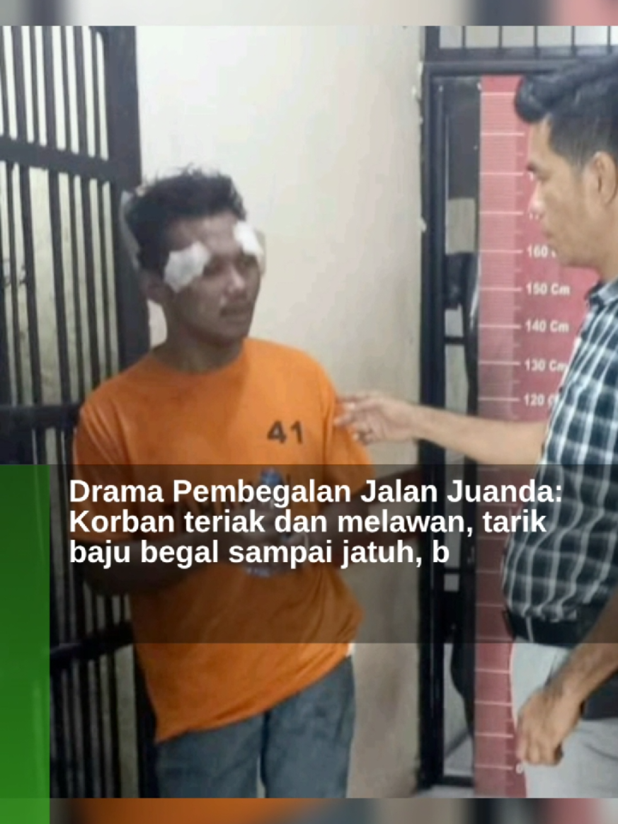 Polsek Medan Baru menangkap seorang pelaku begal bersenjata pistol mainan di Jalan Ir Juanda, Medan. Pelaku diketahui bernama Sandy Putra Barus berusia 28 tahun dan berdomisili di Marendal II, Kecamatan Patumbak. Penangkapan dilakukan berdasarkan laporan korban bernama Alvianus Bulolo yang berusia 23 tahun. Aksi pembegalan terjadi pada Kamis, 6 November 2025 sekitar pukul 06.00 WIB di depan Bank BCA Jalan Ir Juanda. Saat itu korban melintas bersama rekan wanitanya dengan sepeda motor Honda Scoopy. Tiga orang pelaku memepet korban menggunakan dua sepeda motor untuk menghentikan laju kendaraan. Salah satu pelaku menarik baju dan menjambak rambut teman wanita korban. Pelaku lain menendang sepeda motor hingga korban dan rekannya terjatuh di jalan. Salah satu pelaku menodongkan senjata mirip pistol untuk mengancam korban agar tidak melawan. Korban sempat menarik baju pelaku saat mereka hendak membawa kabur motor. Tindakan korban membuat salah satu pelaku terjatuh ke aspal. Tim opsnal Polsek Medan Baru yang sedang berpatroli mendengar teriakan minta tolong dari lokasi kejadian. Petugas langsung mengejar para pelaku dan berhasil menangkap Sandy Putra Barus di tempat kejadian. Dua pelaku lainnya berhasil kabur dan kini masih dalam pengejaran polisi. Barang bukti yang diamankan berupa satu pucuk pistol mainan dan satu unit Honda Scoopy milik korban. Kanit Reskrim Polsek Medan Baru Iptu Poltak Tambunan membenarkan penangkapan tersebut. Ia menyebut pihaknya masih melakukan pengembangan untuk menangkap dua pelaku lain yang melarikan diri. Polsek Medan Baru akan meningkatkan patroli di kawasan rawan kejahatan jalanan di Medan.