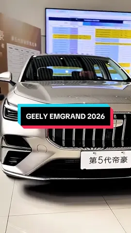 2026 Geely Emgrand tại Trung Quốc phải nói là đẹp xuất sắc #geely #geelyvietnam #geelyemgrand 