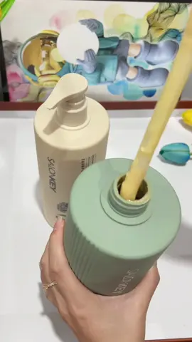 Cặp dầu gội mới nhiều Biotin Collagen và Keratin giúp phục hồi và làm mềm tóc #salonkey #daugoisalonkey #capdaugoivadauxa #daugoi #thanhhoai22003 #xuhuong 