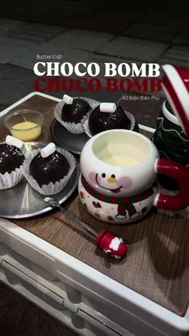Người tuyết béo ú cùng Chocobomb của Butter.cup 🎄⛄️ #chocobomb #xmas #buttercup #haiphong 